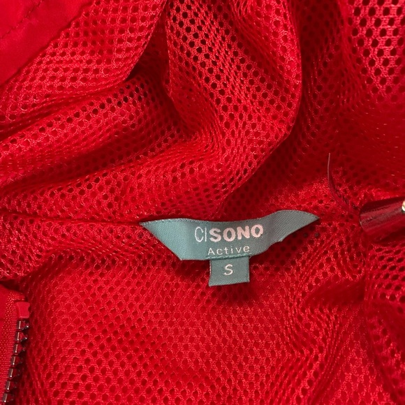 Cisono Active Hoodie Front Zip Jacket Size Small - Picture 16 of 17